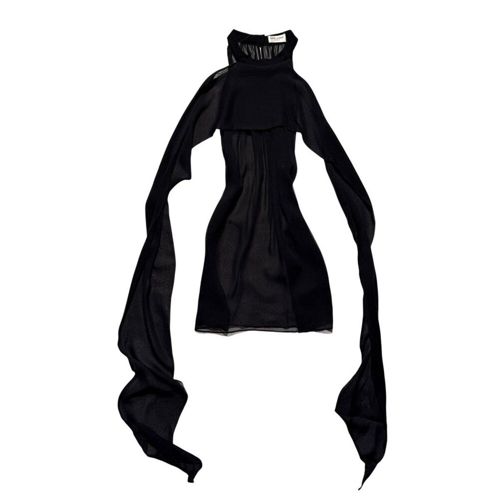 Silk flowy neck button top